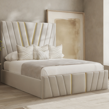 Jupiter Fabric Bed Frame - D F Beds