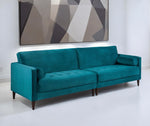 Harper Plush Fabric Sofa
