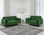 Harper Plush Fabric Sofa