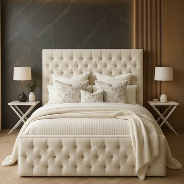 Boston Bed Frame Upholstered - D F Beds - DF Beds