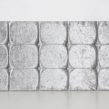 Neva Cube Upholstered Headboard - DF Beds