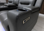 Titan Electric Recliner Leather Sofas