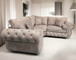 Rio chesterfield regular corner sofa set fullback + cushions