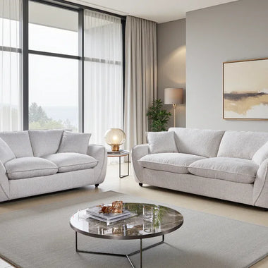 Dunstable Modern Comfort Fabric Sofa - DF Beds