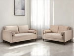 Harper Plush Fabric Sofa