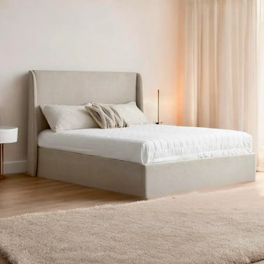 Bremwhich Wing Upholstered Bedframe - DF Beds
