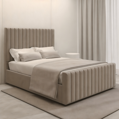 Lionel Fabric Bed - D F Beds