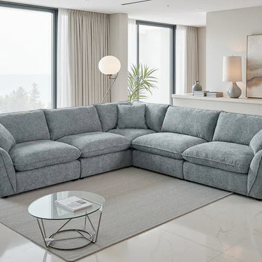 Dunstable Modern Comfort Fabric Sofa - DF Beds