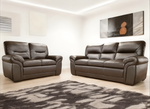 Gretal Leather Sofa - D F Beds