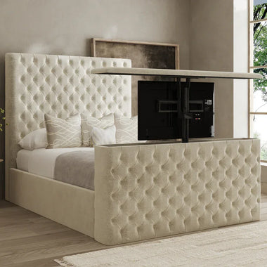 Chesterfield TV Bed Frame - DF Beds