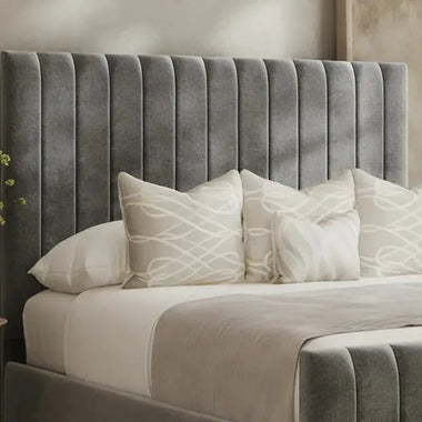 Lorenzo Velvet Bed - D F Beds - DF Beds