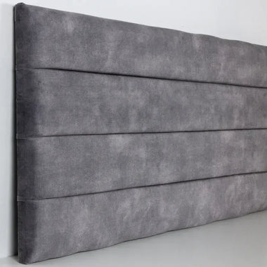 Hozo Vertical Lined Upholstered Headboard - DF Beds