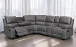 Vancouv Recliner Corner Sofa With Cup Holders