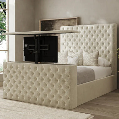 Chesterfield TV Bed Frame - DF Beds