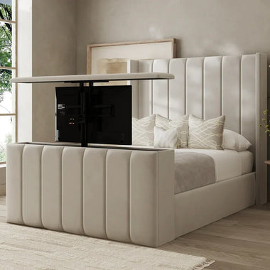 Wingback TV Bed Frame - DF Beds