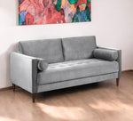Harper Plush Fabric Sofa