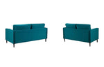Harper Plush Fabric Sofa