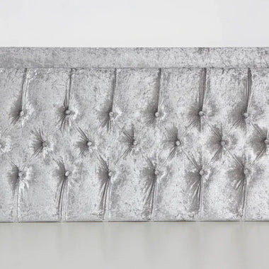 Milly Chesterfield Bumper Upholstered Headboard - DF Beds