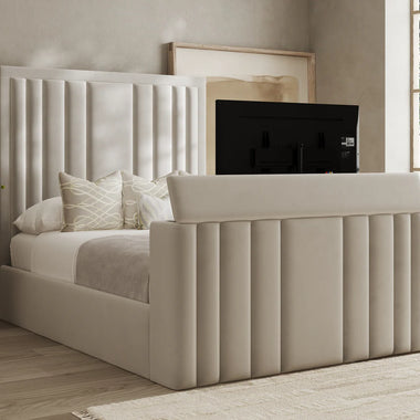 Pannel TV Bed Frame