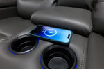 Titan Electric Recliner Leather Sofas
