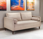 Harper Plush Fabric Sofa