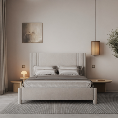 Alisson Boucle Bed Frame