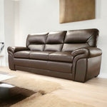 Gretal Leather Sofa - D F Beds