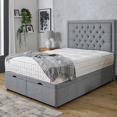 Miami Storage Divan Bed with Headboard