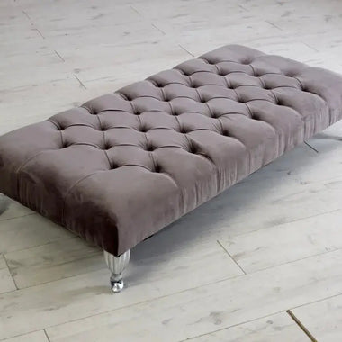 Meredith Chesterfield Footstool - DF Beds
