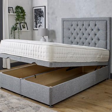 Miami Storage Divan Bed with Headboard