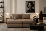 Marco Home Cinema Sofa Couch Mink 2 Seater
