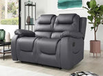 Recliner Leather Sofa - D F Beds