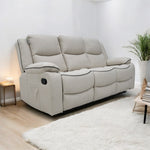 Chloe Fabric Recliner Sofa - D F Beds