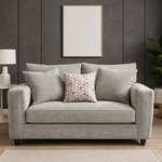 Mayfair Chesterfield Sofa Fullback & Cushions Greay 2 Seater Sofa