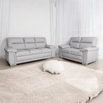 Gretal Leather Sofa - D F Beds