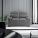 Zana Leather Sofa Set Grey or Black