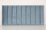 Linear Horizontal Lined Upholstered Headboard