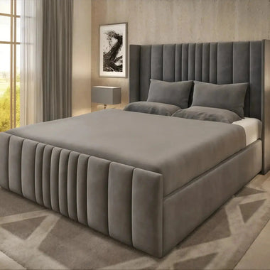 Wingback Panel Bed Frame - D F Beds - DF Beds