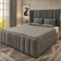 Wingback Panel Bed Frame - D F Beds - DF Beds