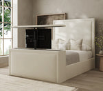 Border Blush TV bed