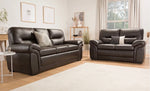 Gretal Leather Sofa - D F Beds