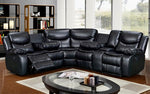 Luxe Leather Recliner Sofa Set - D F Beds