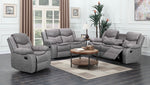 Luxe Leather Recliner Sofa Set - D F Beds