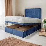 Glam Storage Divan Bed with Headboard - DF Beds