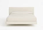 The Sora Floating Bed Upholstered Ivory