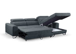 Velvo Corner Sofa Bed With Storage