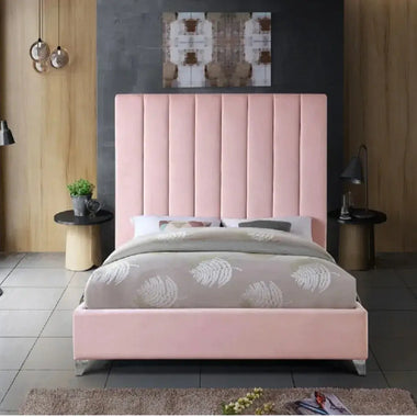 Zelda Upholstered Bed Frame King - D F Beds - DF Beds