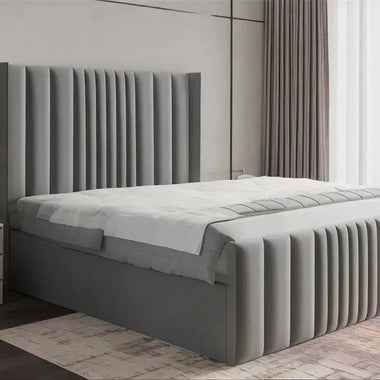 Pannel Wingback Ottoman Bed Frame - DF Beds