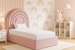 Arch Kids Bed Frame 3ft Single Bed Frame Girl Pink 