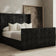 Luxe Winged Upholstered Bed Frames - D F Beds - DF Beds